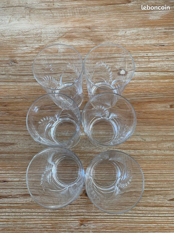 Verres en cristal J.G DURAND (image 2)