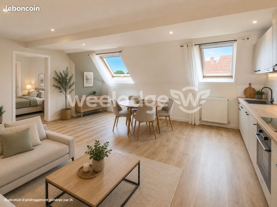 Appartement 3 pièces 50 m² · à Chartres · 50 m² · 79 000 €
