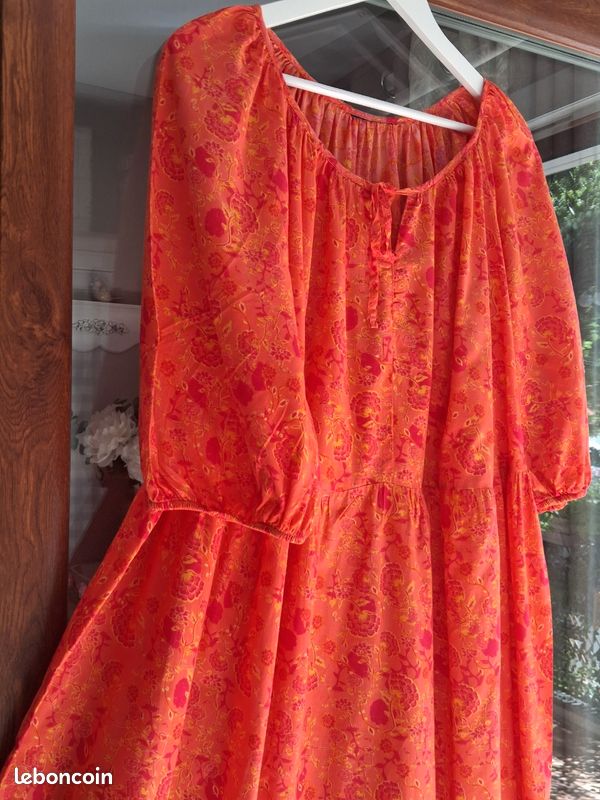 Jolie robe longue style Bohême, grande taille (image 2)