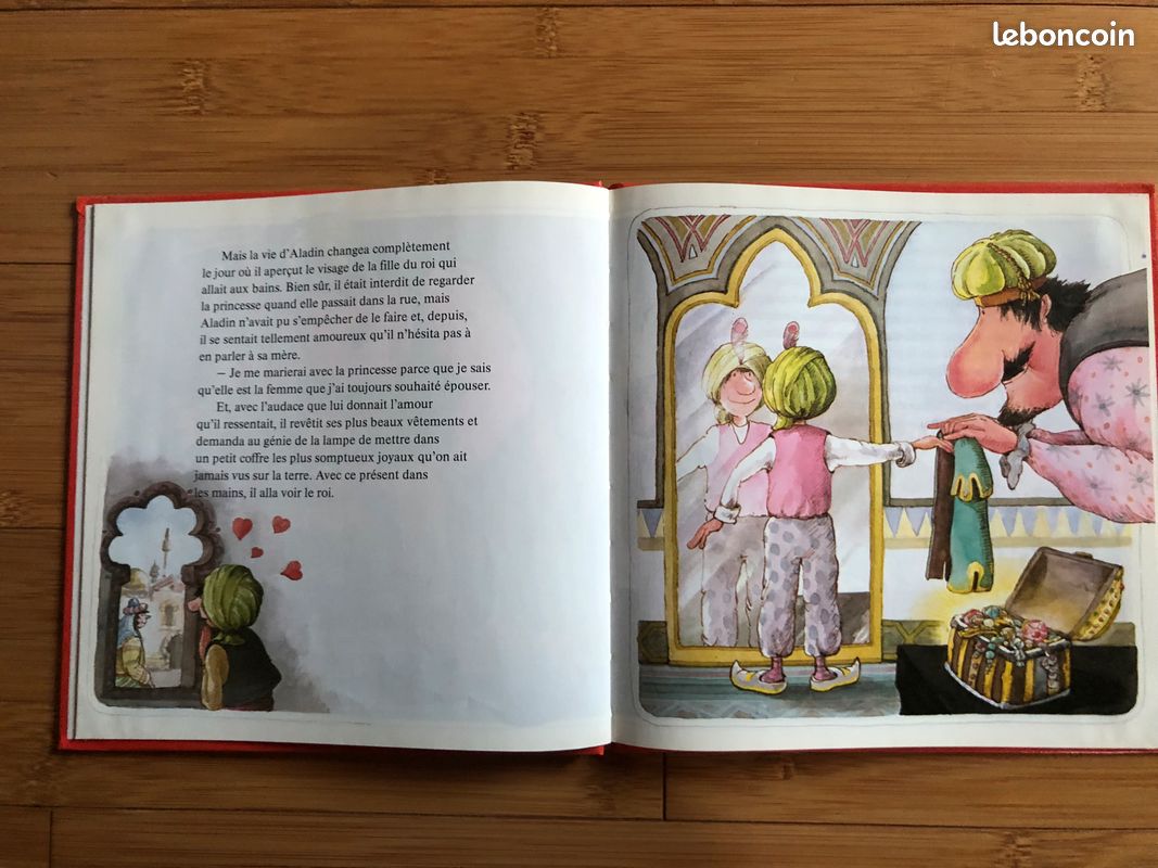 Jérôme Pernoud : Aladin et la lampe merveilleuse, petit contes d’or (image 2)