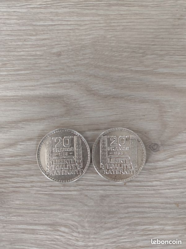 20 francs Turin argent (image 1)