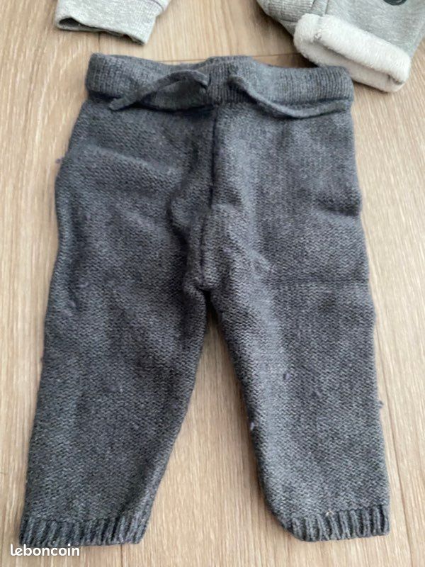 Lot 13 pantalons bébé 3 mois (image 6)