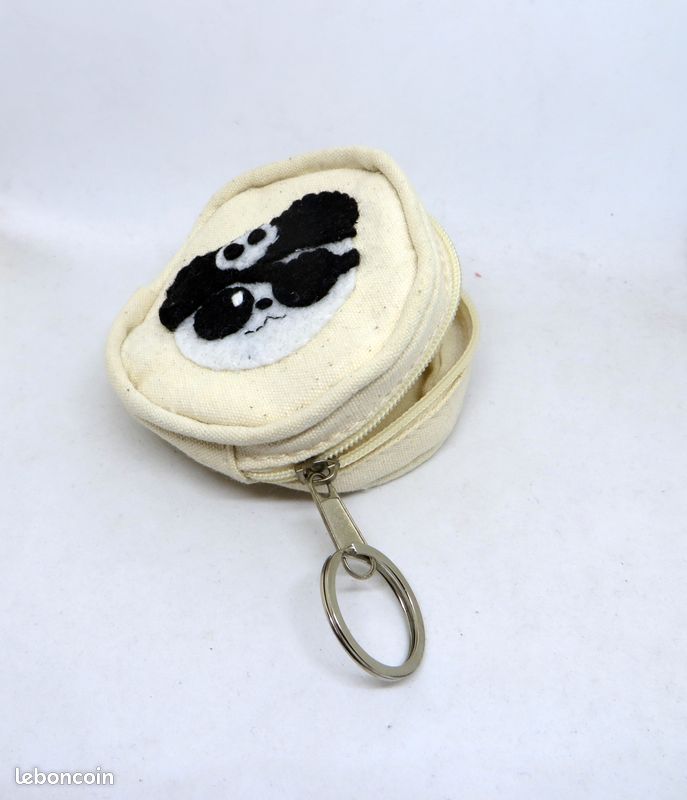Porte monnaie pour enfant panda pirate (image 5)
