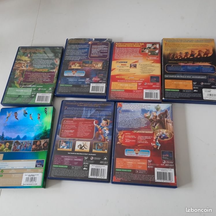 Lot dvd Walt disney 5 euros au choix ou 25 euros le lot (image 2)