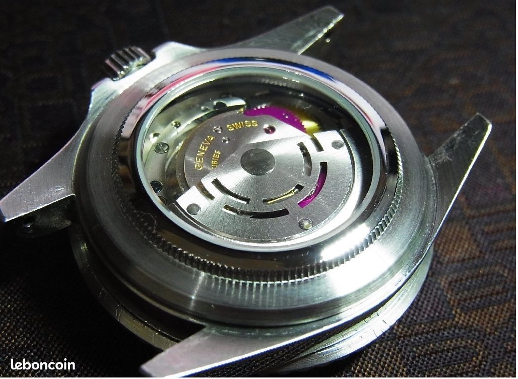 Fond transparent vissé pour 1680 Montres Bijoux