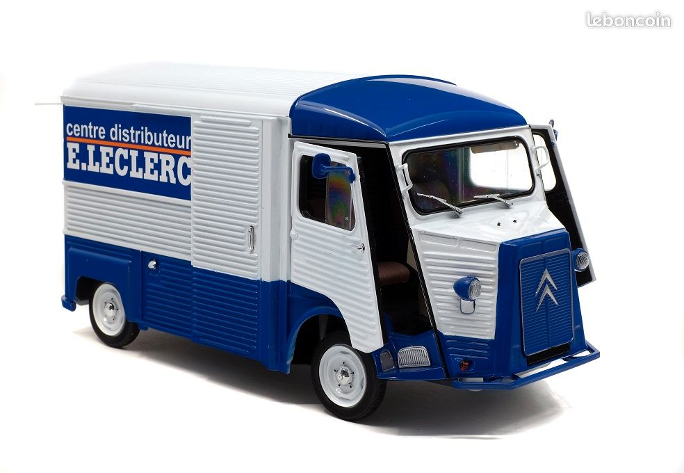 Miniature Solido Citroën HY 1962 Type H - échelle 1/21, Fourgon Gris, Made In France