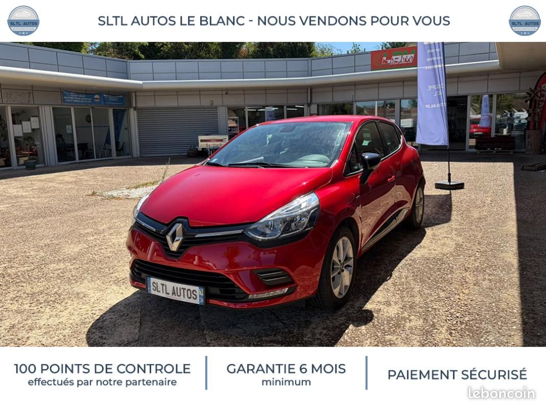 Renault Clio Limited 0.9 TCe 90Ch - 2018 40 000Km Garantie 6 Mois (image 1)