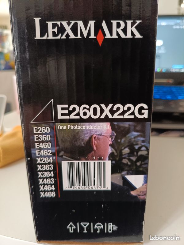 Lexmark E260X22G - Kit Photoconducteur laser Original lexmark