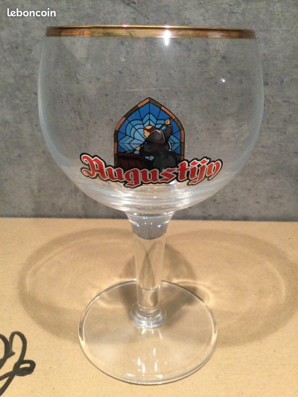 3 verres à bière Belge AUGUSTIJN de 33cl + 3 verres à bière LUPULUS de 50cl (image 4)