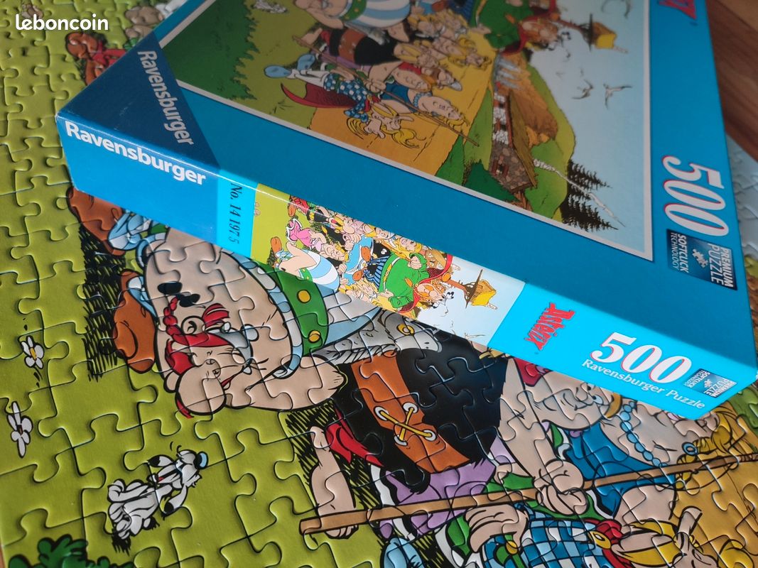 Puzzle 500 pièces. Astérix au village. Ravensburger (image 4)