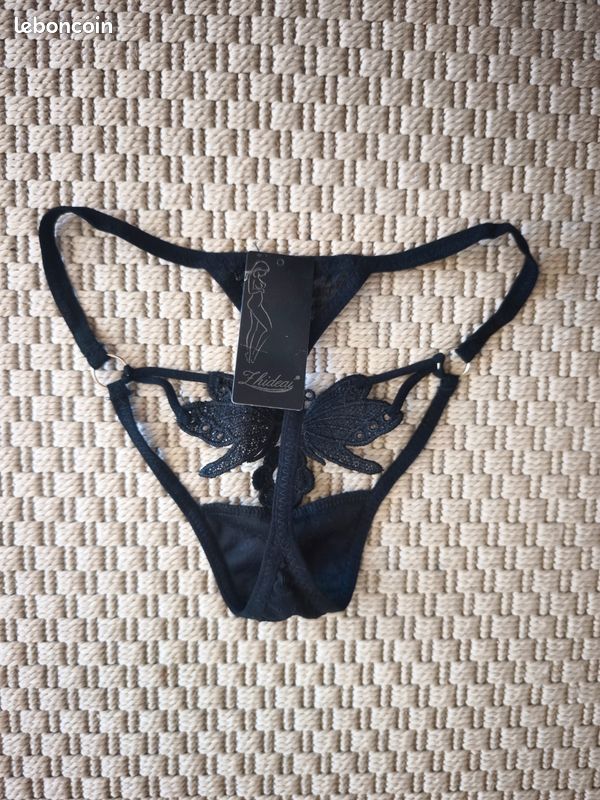 Lot de 5 String magnifique brodés taille S Neuf (image 18)