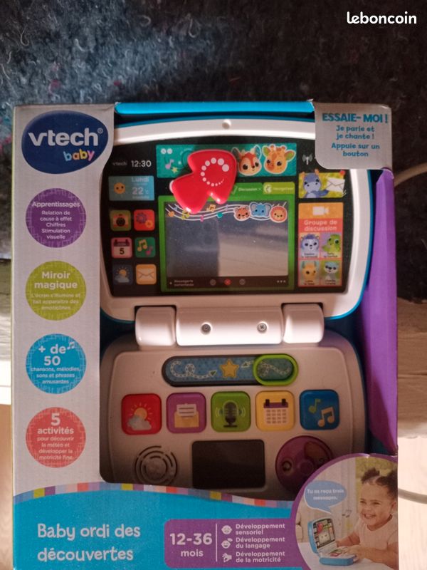 Baby ordi des découvertes Vtech (image 1)