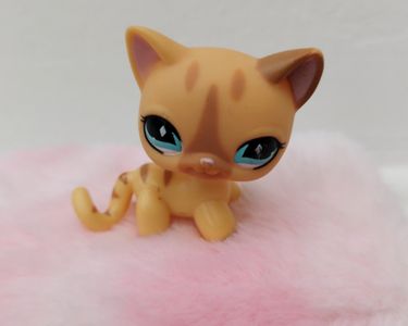 Littlest Pet Shop #886 – Chat Européen Shorthair, Authentique LPS -142