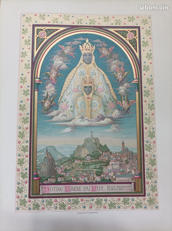 Le trés rare Almanach catholique de France de l'an de grâce 1899 (image 8)