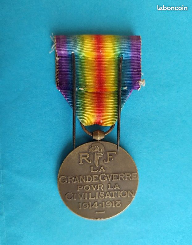 Médaille interalliée française 1914/1918 ww1