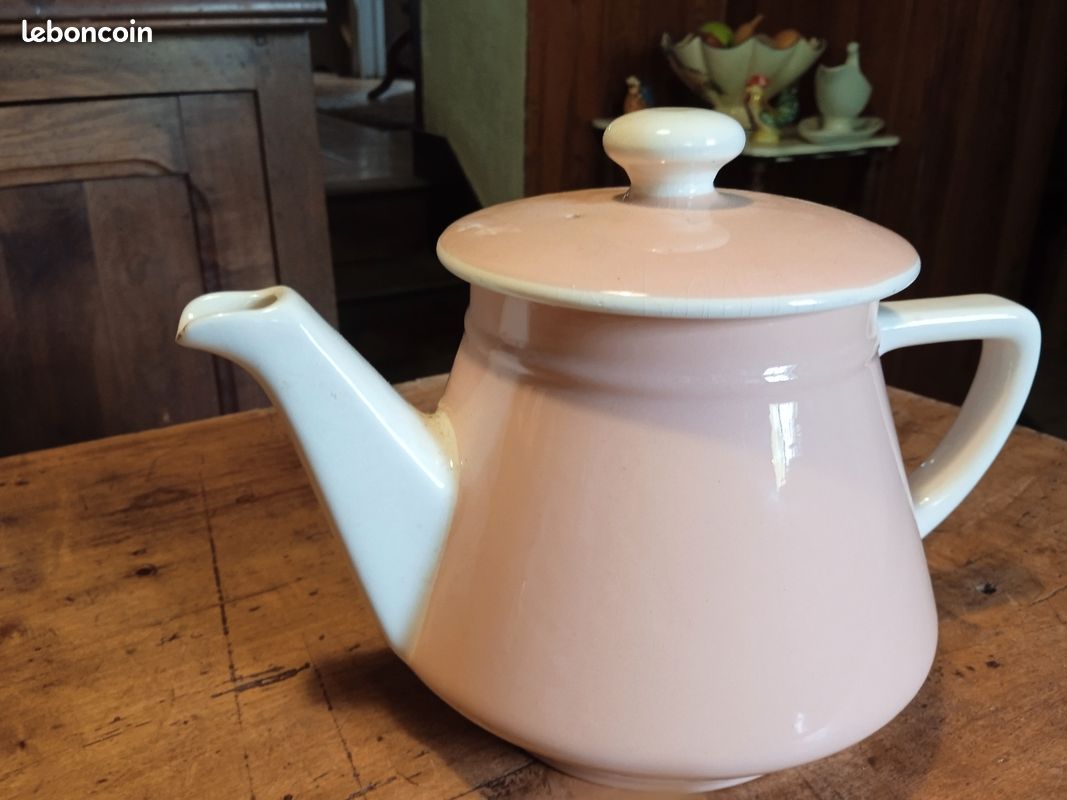 Théière Ou Verseuse Ancienne – Objet Déco Vintage, Super Mignon