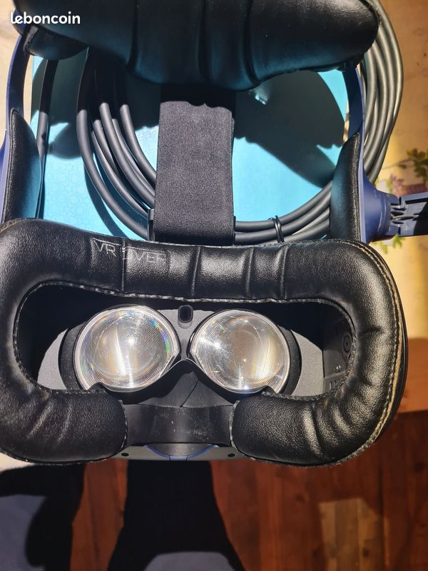 Casque VR HTC Vive Pro avec kit de coussin confort VRCover (image 11)