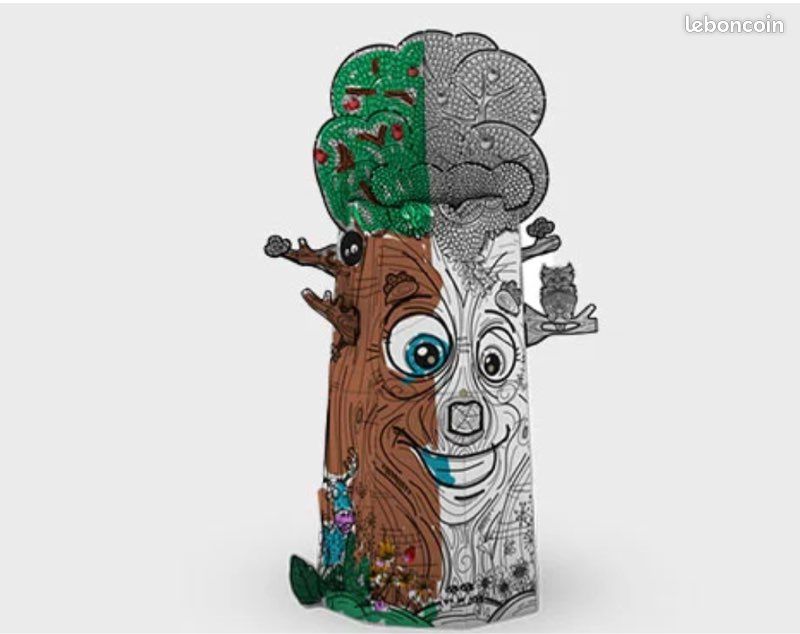 Cabane Arbre géant en carton à construire (image 1)