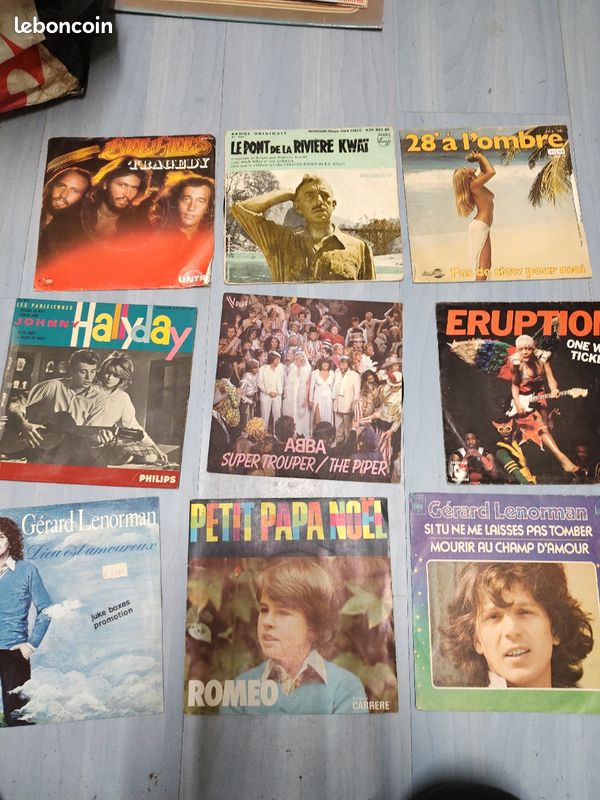Lot disques vinyles (image 1)