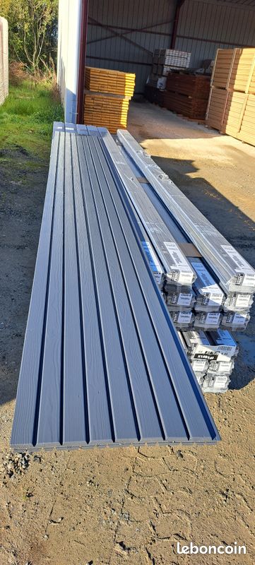 Bardage Aztek Choix B 27x125mm Gris Graphite (image 2)