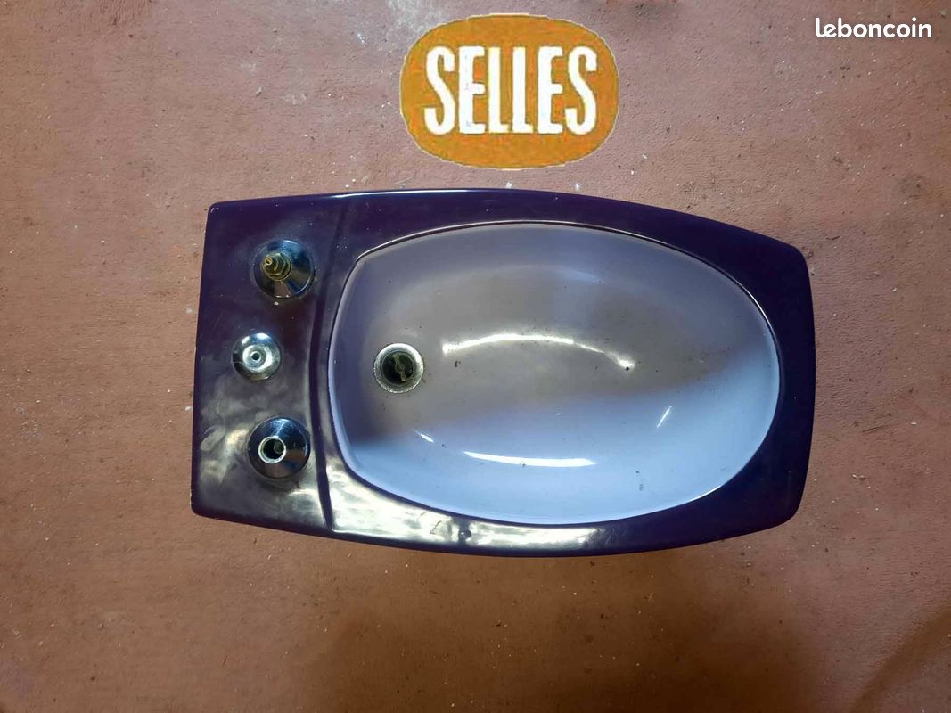 Lavabo SELLES modèle Chambord - style vintage années 70's (image 6)
