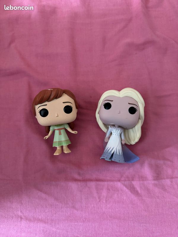 Figurine Pop la Reine des neiges et Anna (image 1)