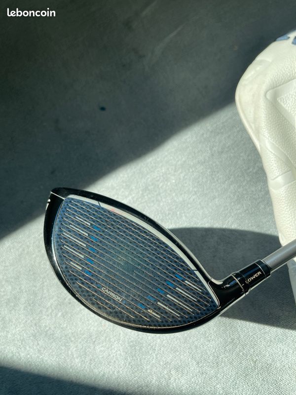 Tête De Driver TaylorMade Qi10 MAX 9° - Occasion - Usure Sur La Face - Modèle Carbone