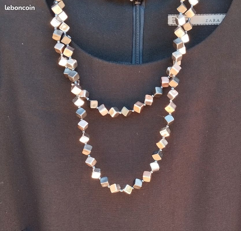 Long collier - 60 cm - multiples façons de le porter (image 2)