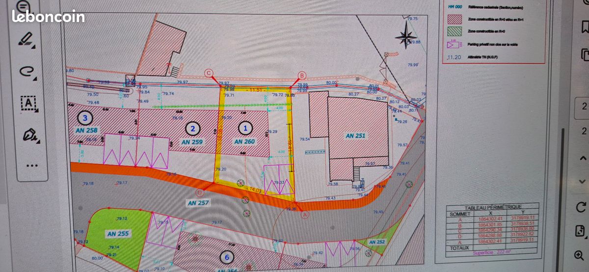 Rare à Orgon – Terrain constructible viabilisé dans lotissement recherché · 93 000 €