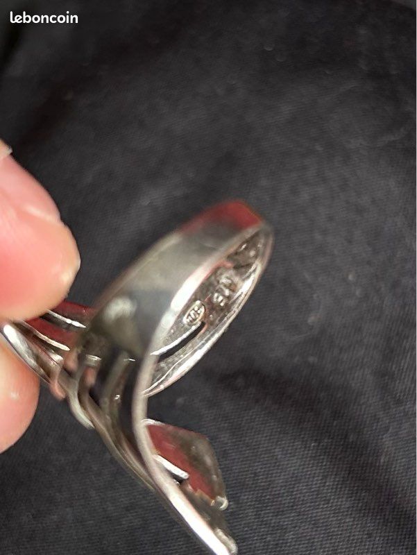 Bague fantaisie en argent (image 3)