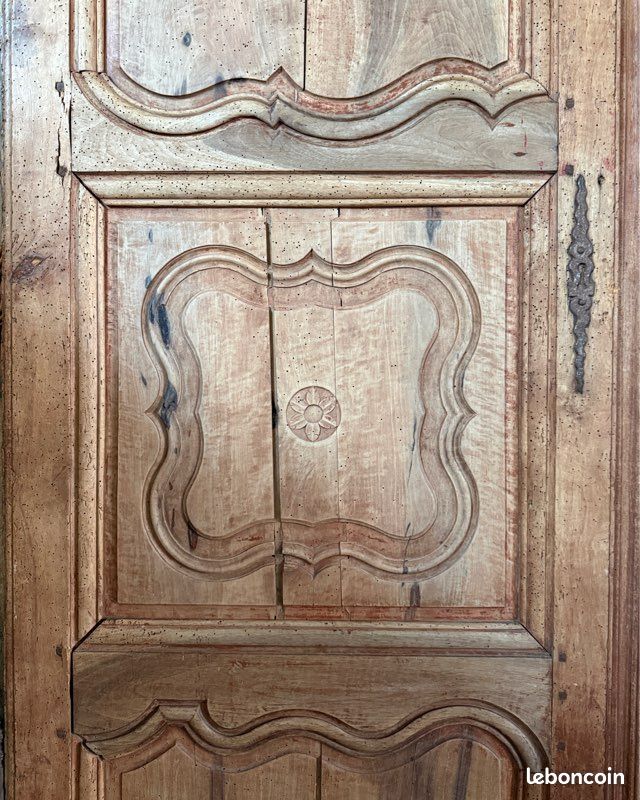 Paire de portes anciennes d’armoire (image 7)