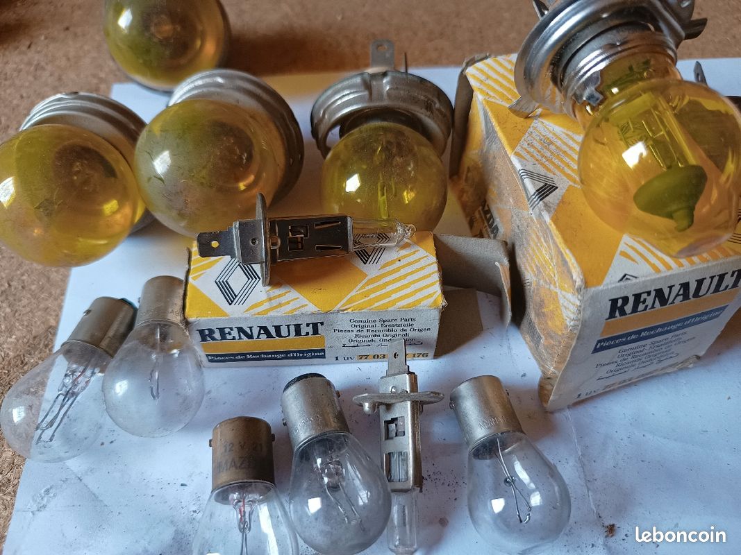 Boîte D'ampoules De Secours Vintage SULLY B M 1 - Jaune/Blanc - Cycles - Occasion