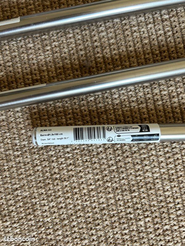 Tringle rideaux et support Madura (image 3)