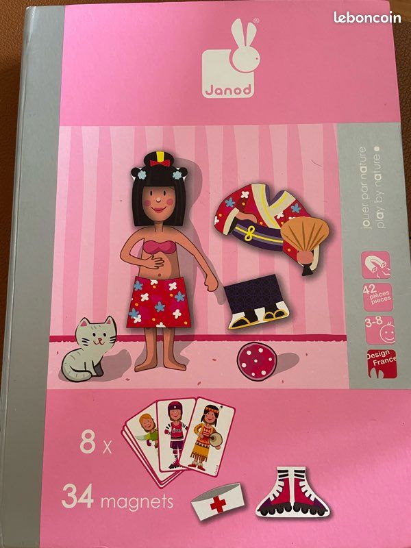 Jeux de magnets, habillage maquillage (image 4)