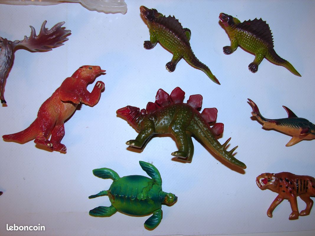 Figurine Starlux Préhistoire - Scolosaurus - Réf. PH62 - Années 1970 - Occasion Collection