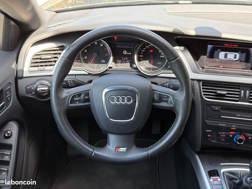 Audi a5 s line sportback - 2.0l tfsi 180ch - radar de recul - feux auto (image 8)