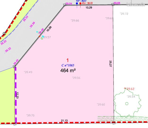 Terrain 464 m² Brem Sur Mer · à Brem-sur-Mer · 88 000 €