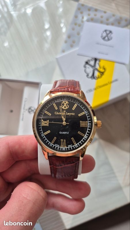 Luxury Cars Montre Christian Lacroix DorÃ© Montre Christian
