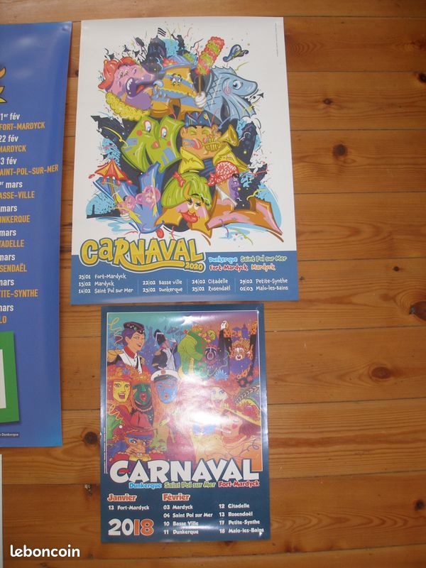 Affiche Carnaval De Dunkerque 2014 – Illustrateur Marc Verhaegen – N°02