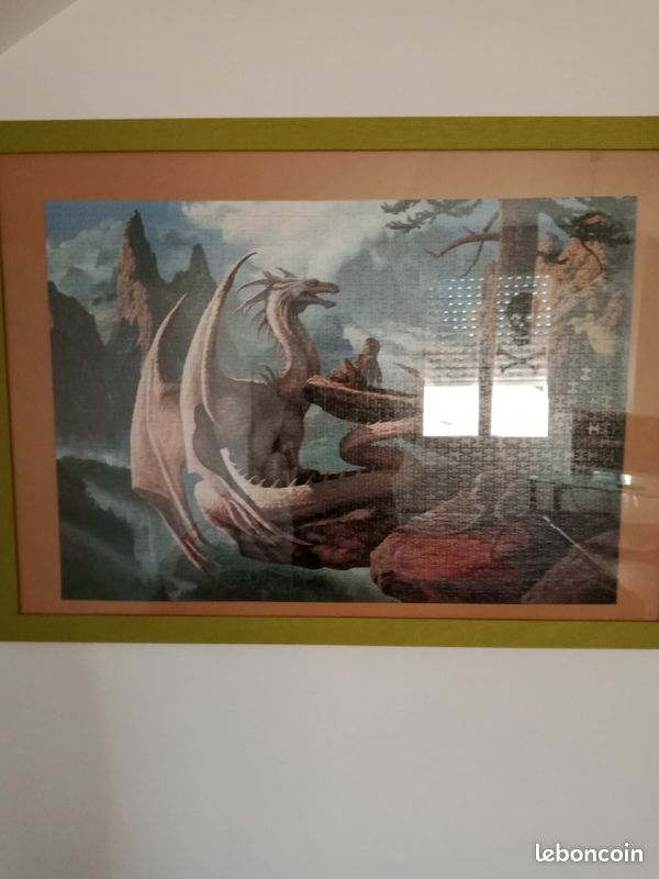 Vds cadre puzzle dinosaures prix 15.00euro (image 2)