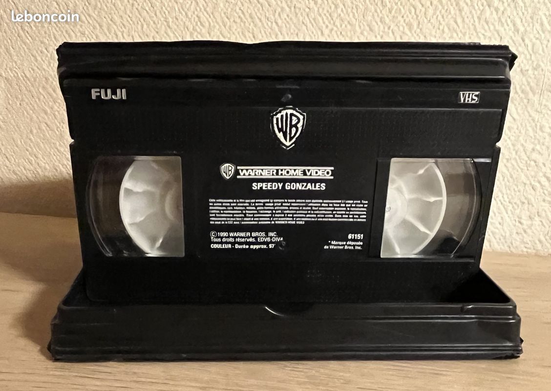 SPEEDY GONZALES : VHS 1990 du dessin animé - "collection du 50ème anniversaire" (image 4)