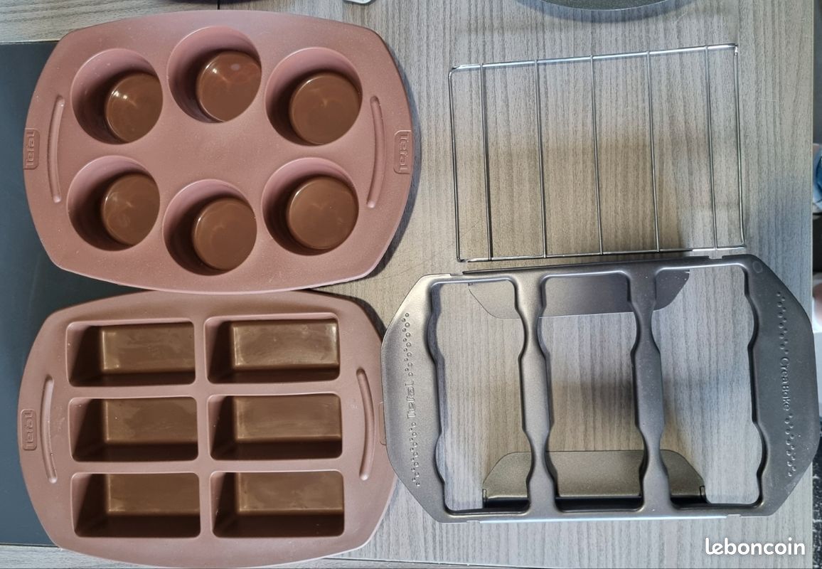 Cake factory Tutti frutti tefal + grille + support + moules (image 4)