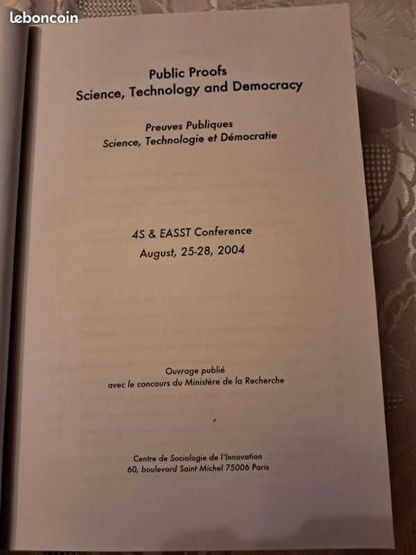 Public Proofs : Science, Technology and Democracy (image 3)