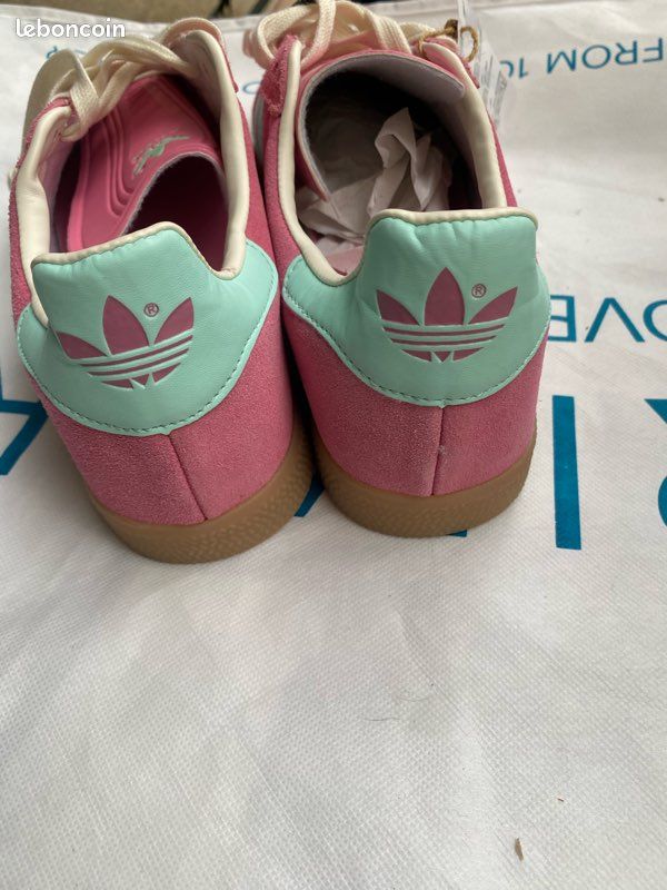 Adidas Gazelle rose 42 - JH6015 Lucid Pink (image 6)