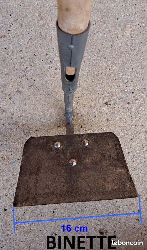 Leborgne – Manche de rechange en bois rond 35 mm – Longueur 110 cm – Certifié PEFC 100% – Pour outils de jardinage professionnels