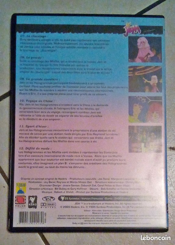 Dvd 1 et 2 de jem et les hologrammes .. (image 2)