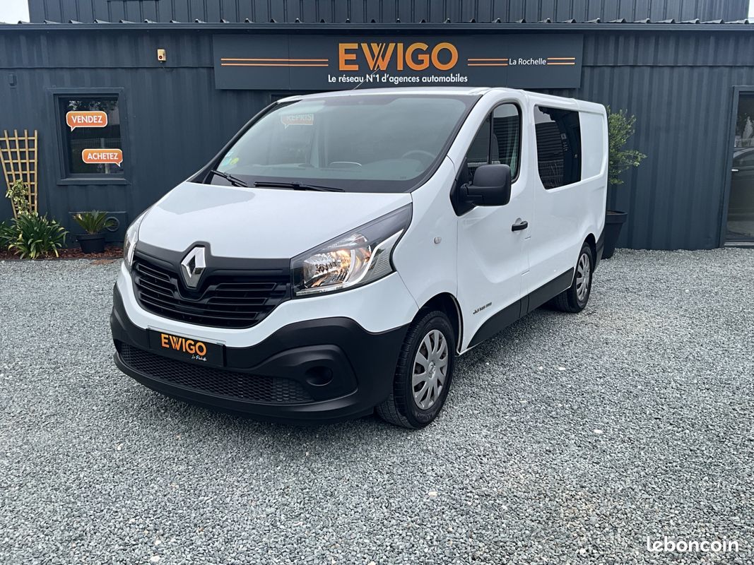 RENAULT TRAFIC 1.6 DCI 145 CH L1H1 ENERGY / AMENAGEMENT 6 PLACES / SIEGES ARR INDEPENDANTS / CAMERA / ENTRETIENs (image 1)