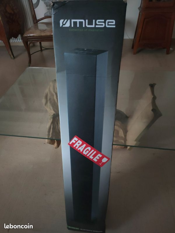 Enceinte sans fil Muse M-1050 Noire Enceinte sans fil Muse M-1050