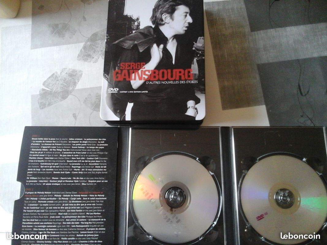 GAINSBOURG Spécial (Livre, Coffret CD, Coffret DVD (image 2)