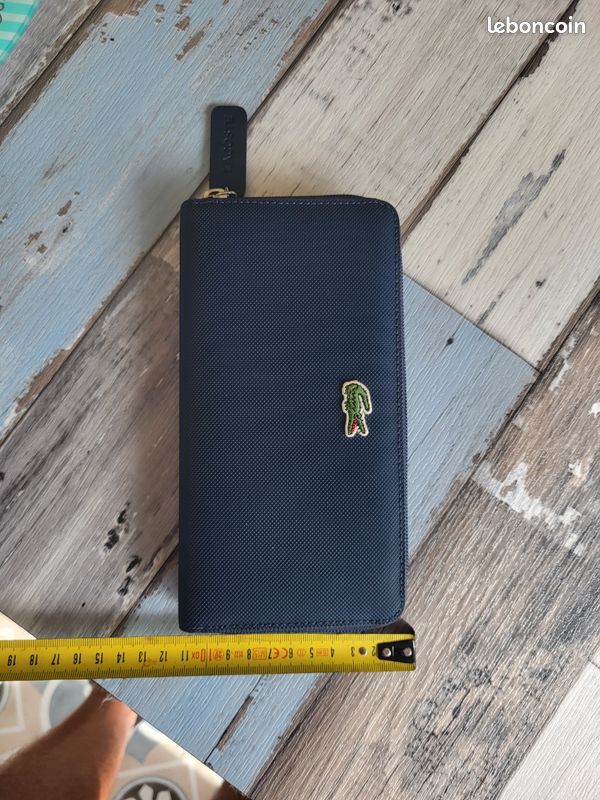 Portefeuille lacoste bleu Accessoires Bagagerie